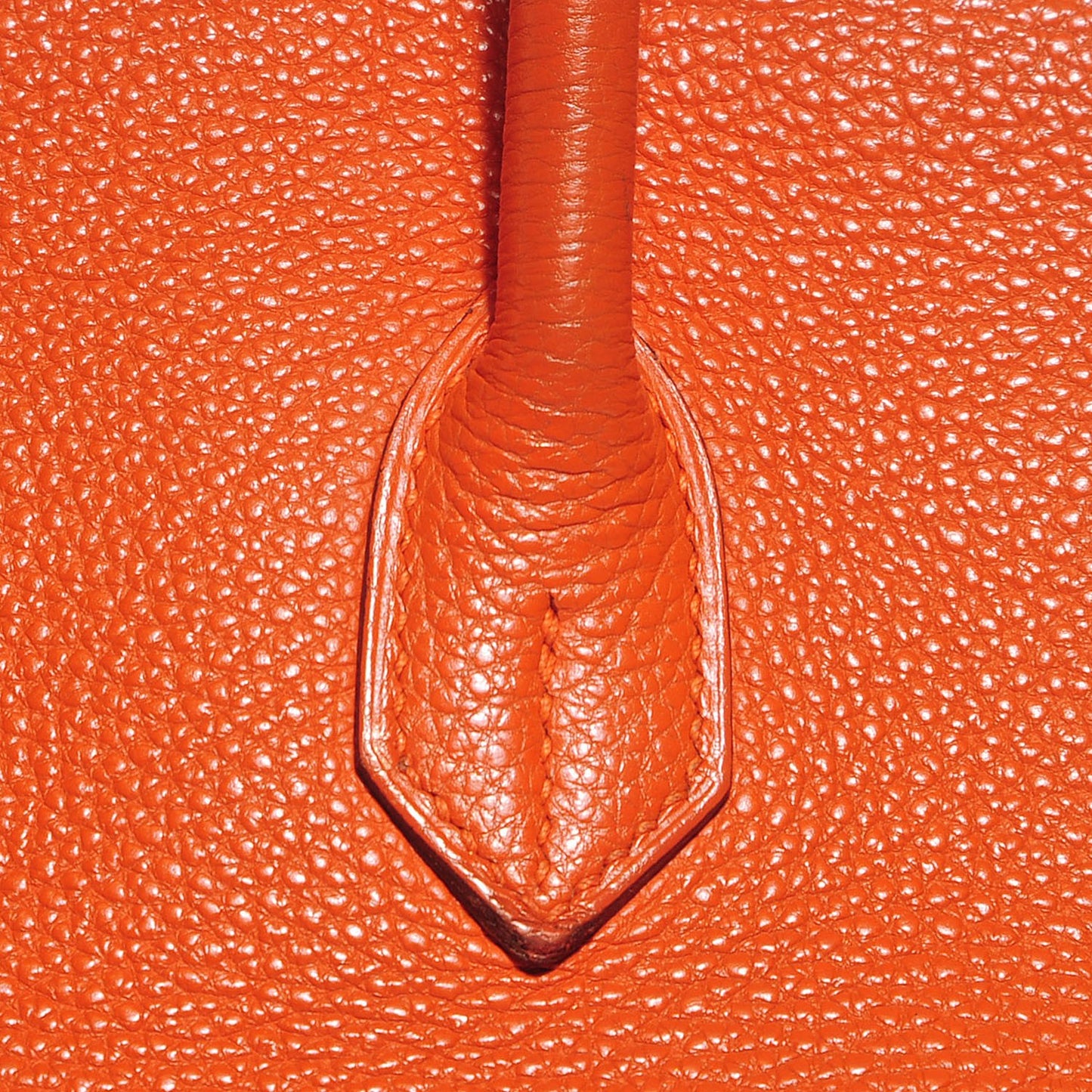 Togo Birkin 35 Orange