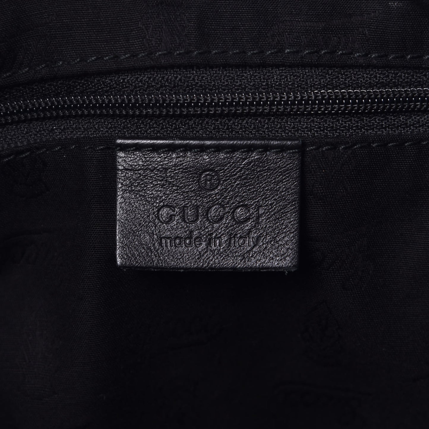 Guccissima Large Sukey Tote Black
