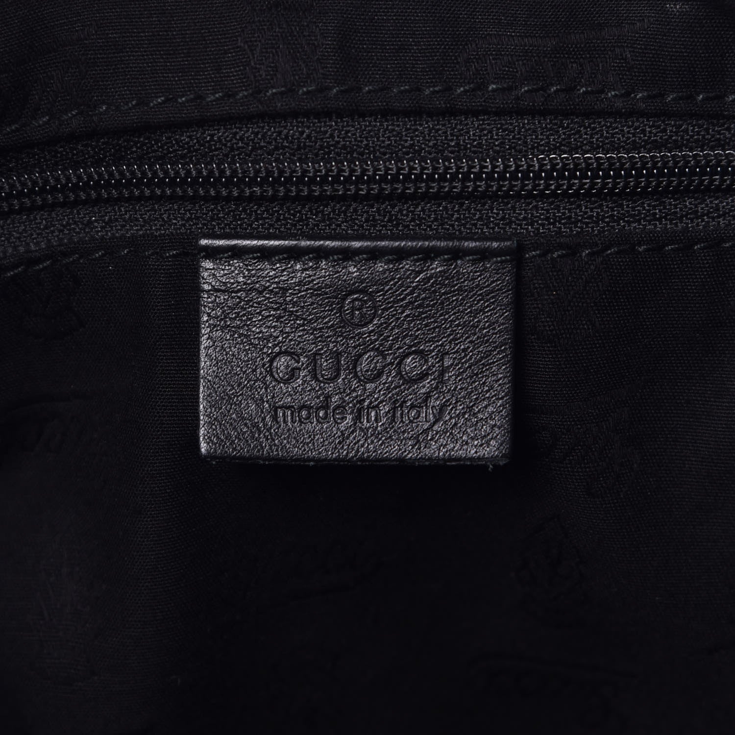 Gucci Guccissima Large Sukey Tote Black 6 of 9