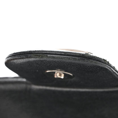 Chanel Washed Lambskin Quilted Large Chain Around Messenger Black 11 of 11