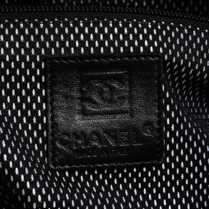 Chanel Coated Canvas Sport Duffel Black 6 of 7