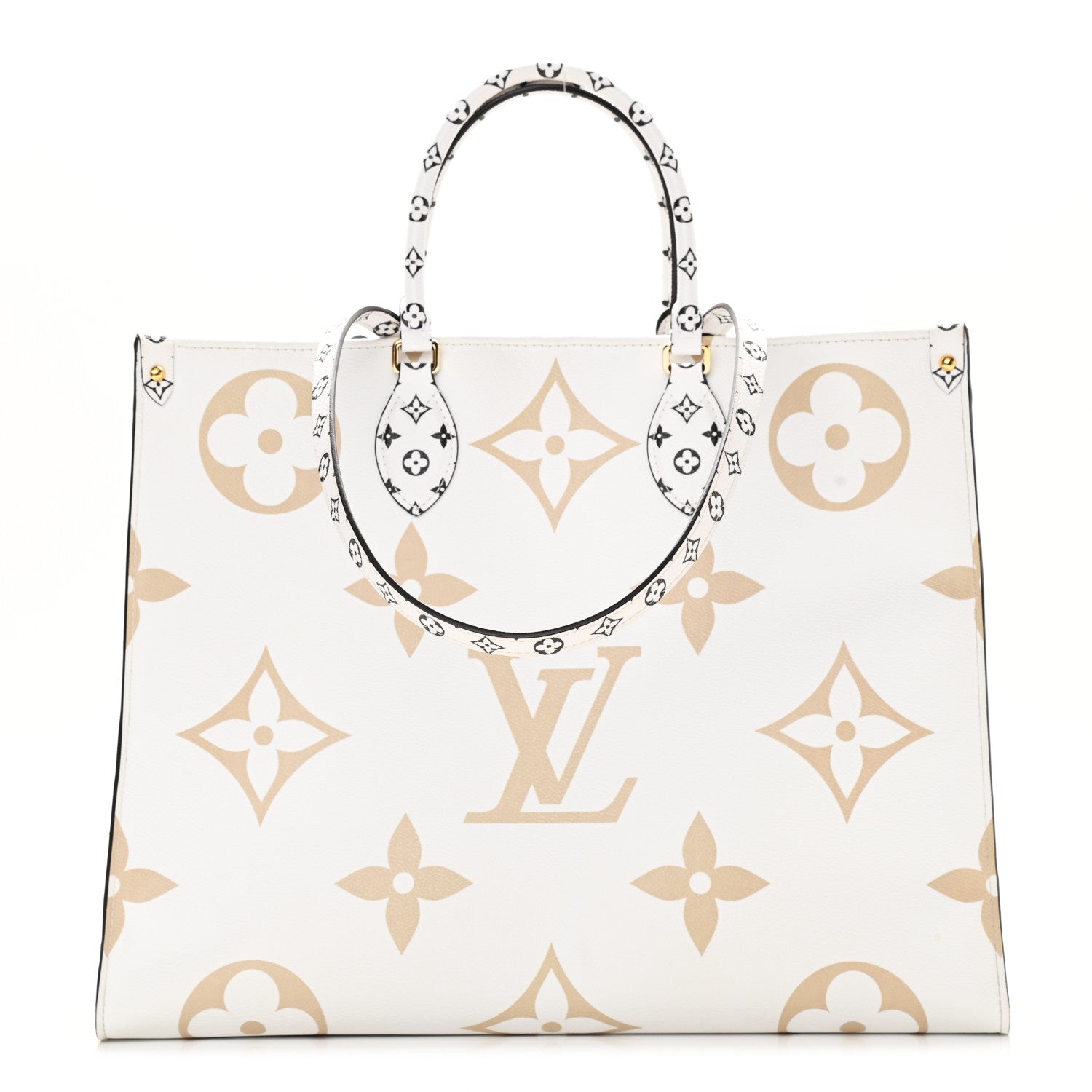 Louis Vuitton Monogram Giant Onthego GM Kaki Beige 1 of 10