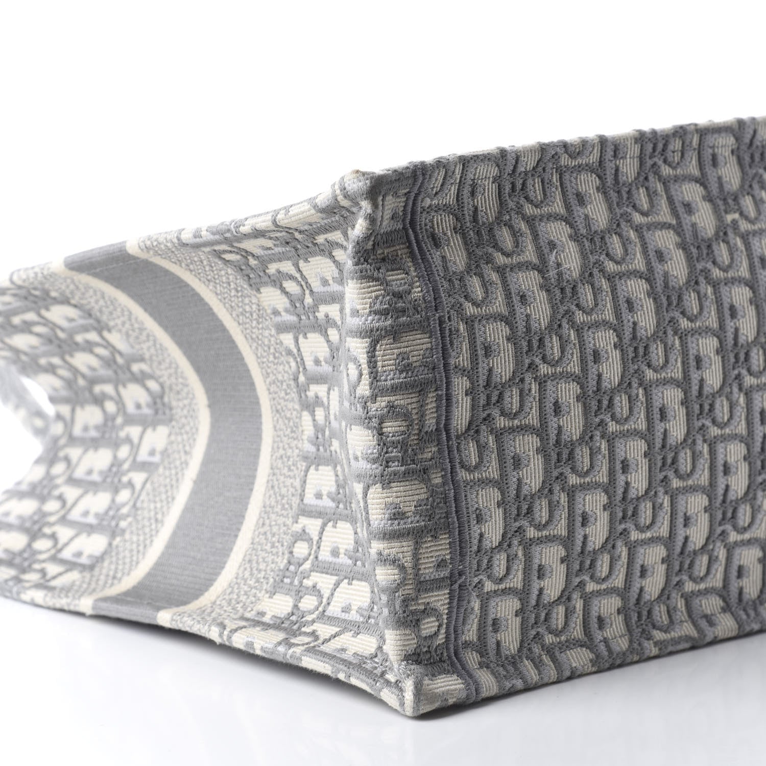 Christian Dior Oblique Medium Book Tote Grey 6 of 11