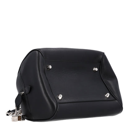 Christian Dior Calfskin Gambler Dice Bowler Black 3 of 9