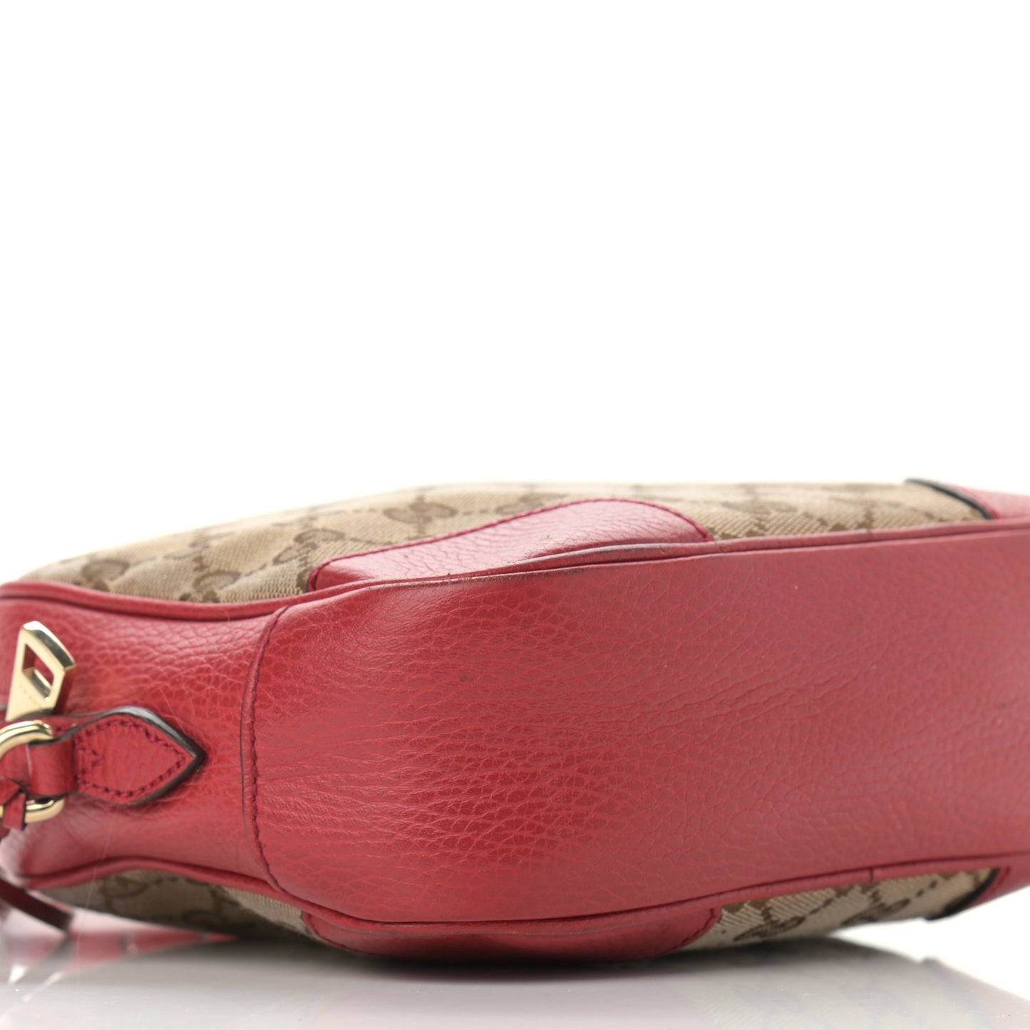 Monogram Mini Bree Messenger Bag Red