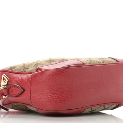 Gucci Monogram Mini Bree Messenger Bag Red 9 of 12