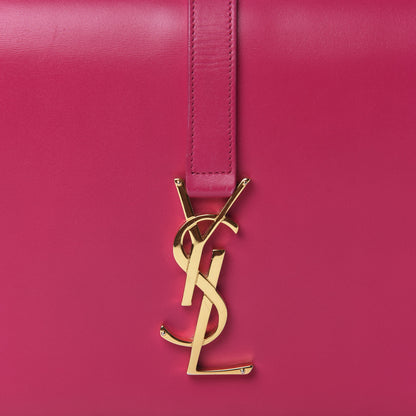 Saint Laurent Smooth Calfskin Medium Classic Monogram Universite Bag Fuchsia 10 of 10
