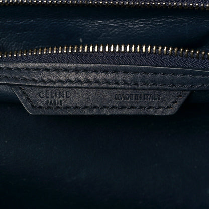 Celine Smooth Calfskin Mini Luggage Navy Blue 5 of 13
