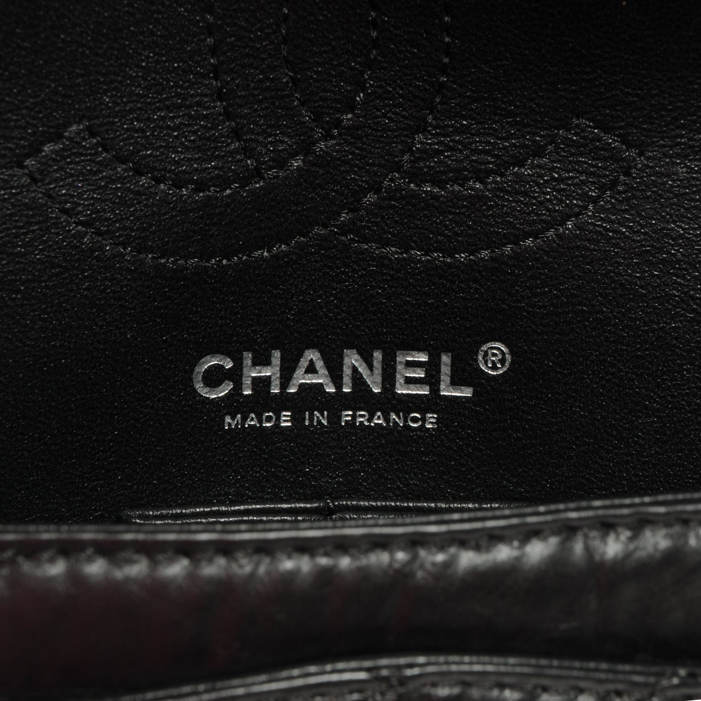Aged Calfskin Lucky Charms 2.55 Reissue 224 Flap Black