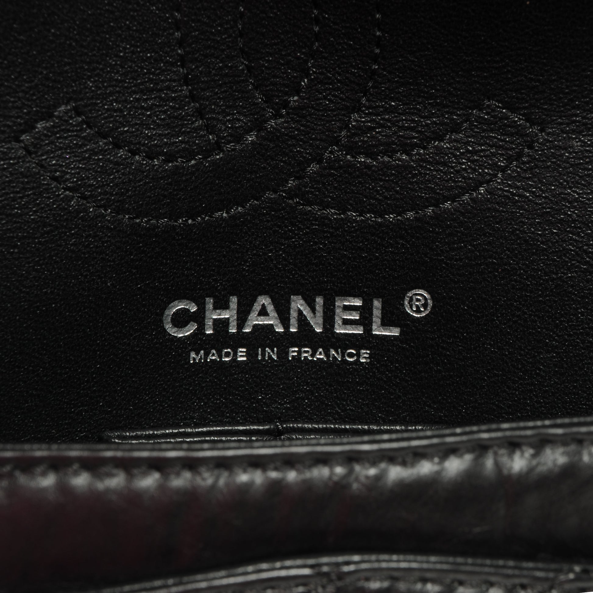 Chanel Aged Calfskin Lucky Charms 2.55 Reissue 224 Flap Black 6 of 8