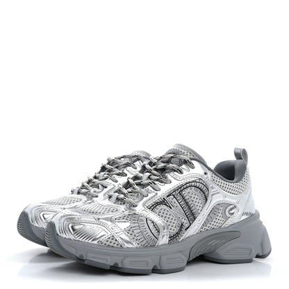 Christian Dior Technical Mesh Dior Chrono Sneakers 36.5 Silver 4 of 10