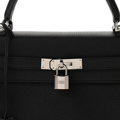 Hermes Togo Kelly Retourne 32 Black 8 of 10