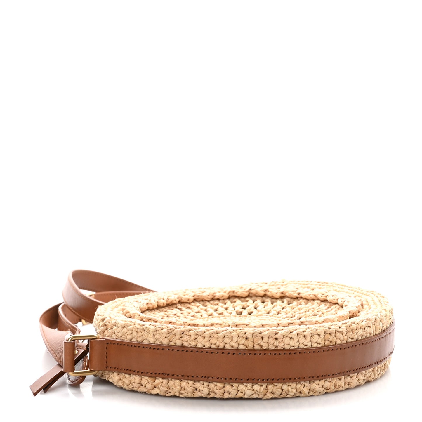 Raffia Sac Round Naturel