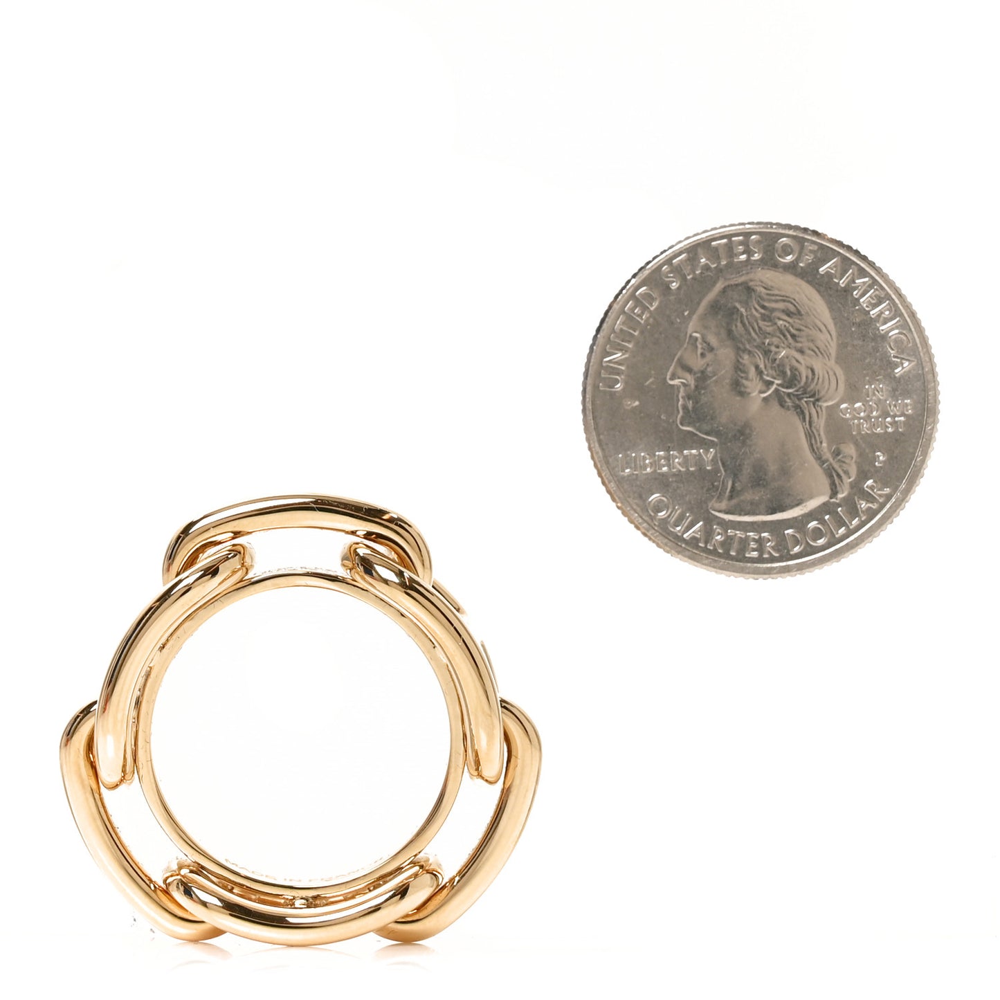 Permabrass Regate Scarf Ring
