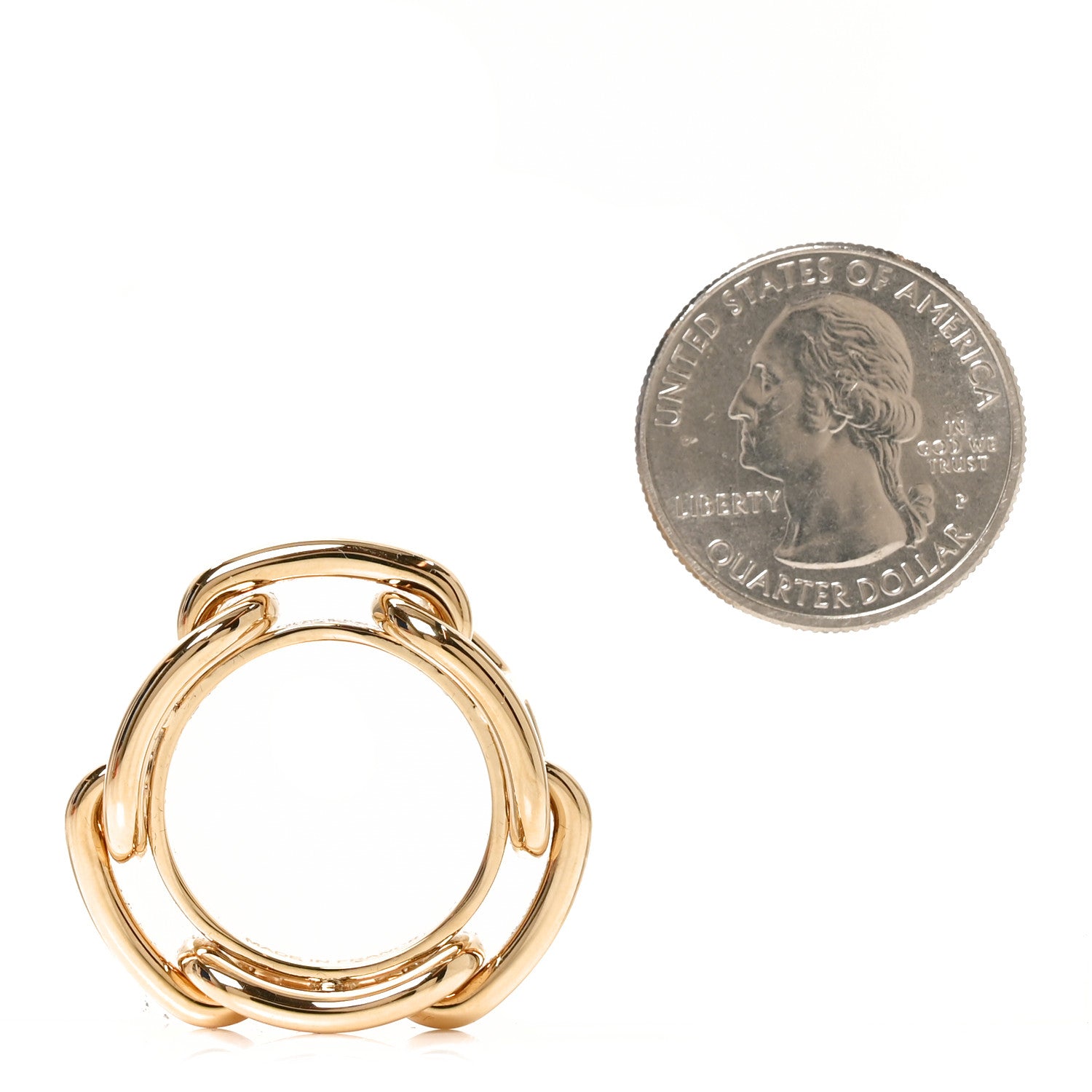 Hermes Permabrass Regate Scarf Ring 2 of 6