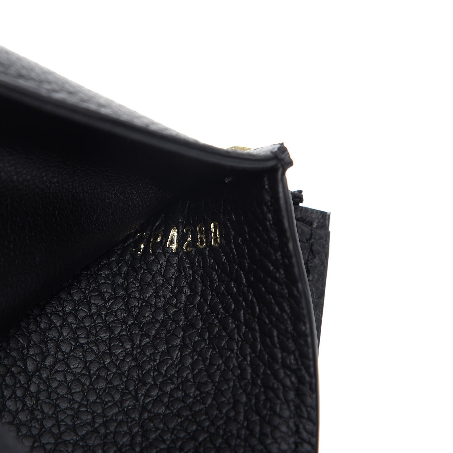 Louis Vuitton Empreinte Zoe Wallet Black 7 of 8
