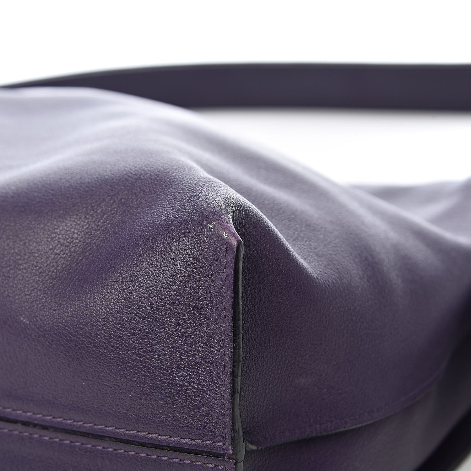 Loewe Calfskin Flamenco Knot Flap Bag Violet 14 of 16