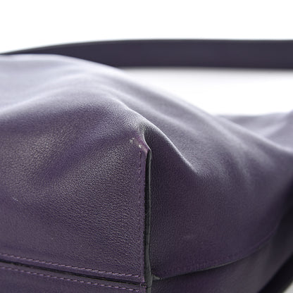 Loewe Calfskin Flamenco Knot Flap Bag Violet 14 of 16