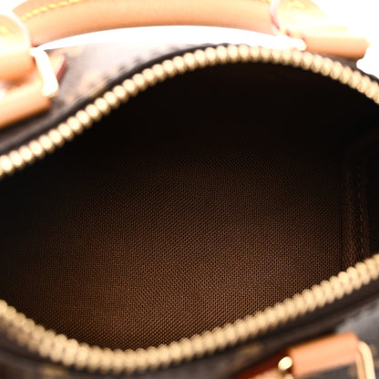 Louis Vuitton Monogram Nano Speedy Bandouliere 5 of 10
