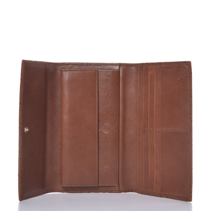 Gucci Guccissima Continental Flap Wallet Brown 5 of 11