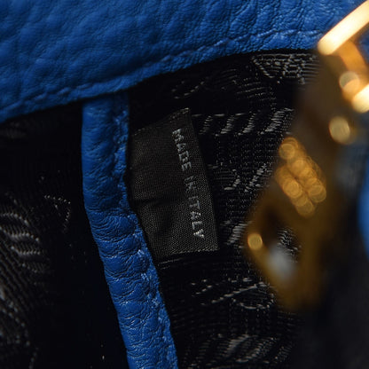 Prada Vitello Daino Tote Azzurro 7 of 13