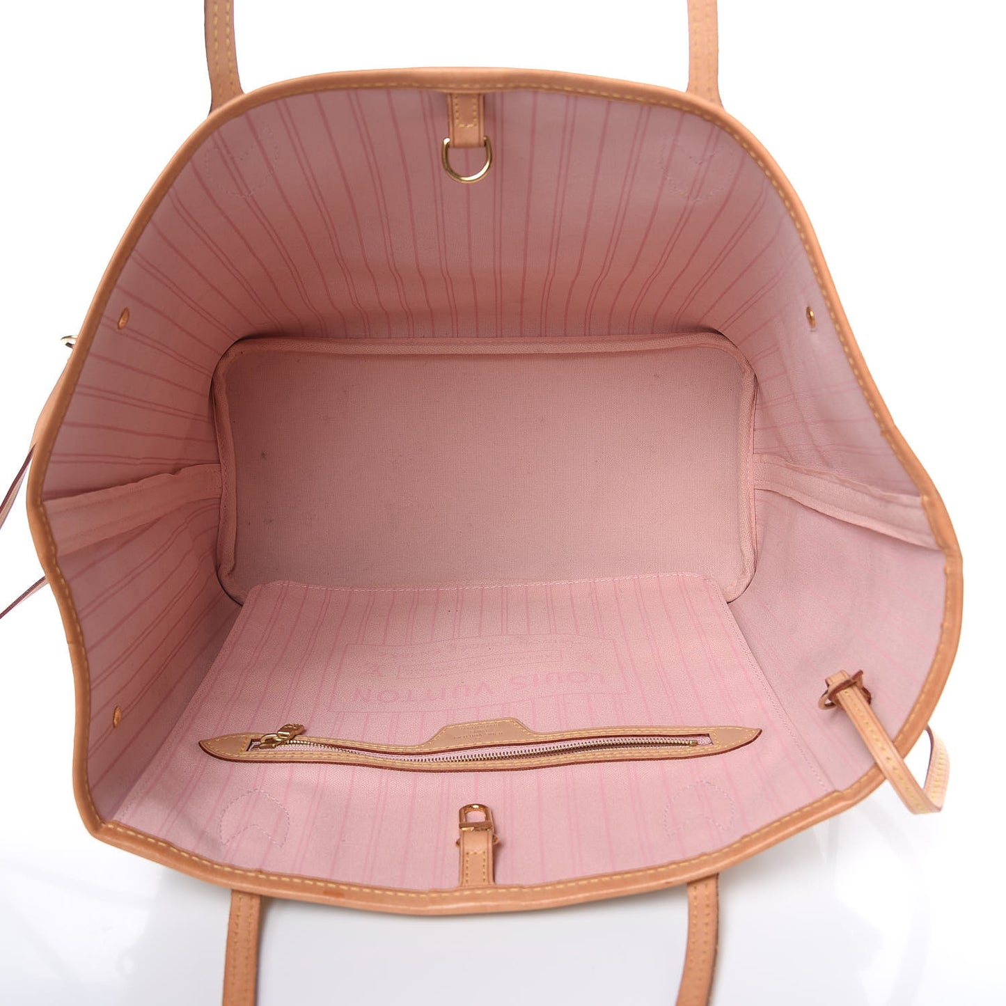 Damier Azur Neo Neverfull MM Rose Ballerine