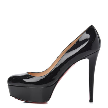 Christian Louboutin Patent Dirditta 130 Platform Pumps 37.5 Black 1 of 17