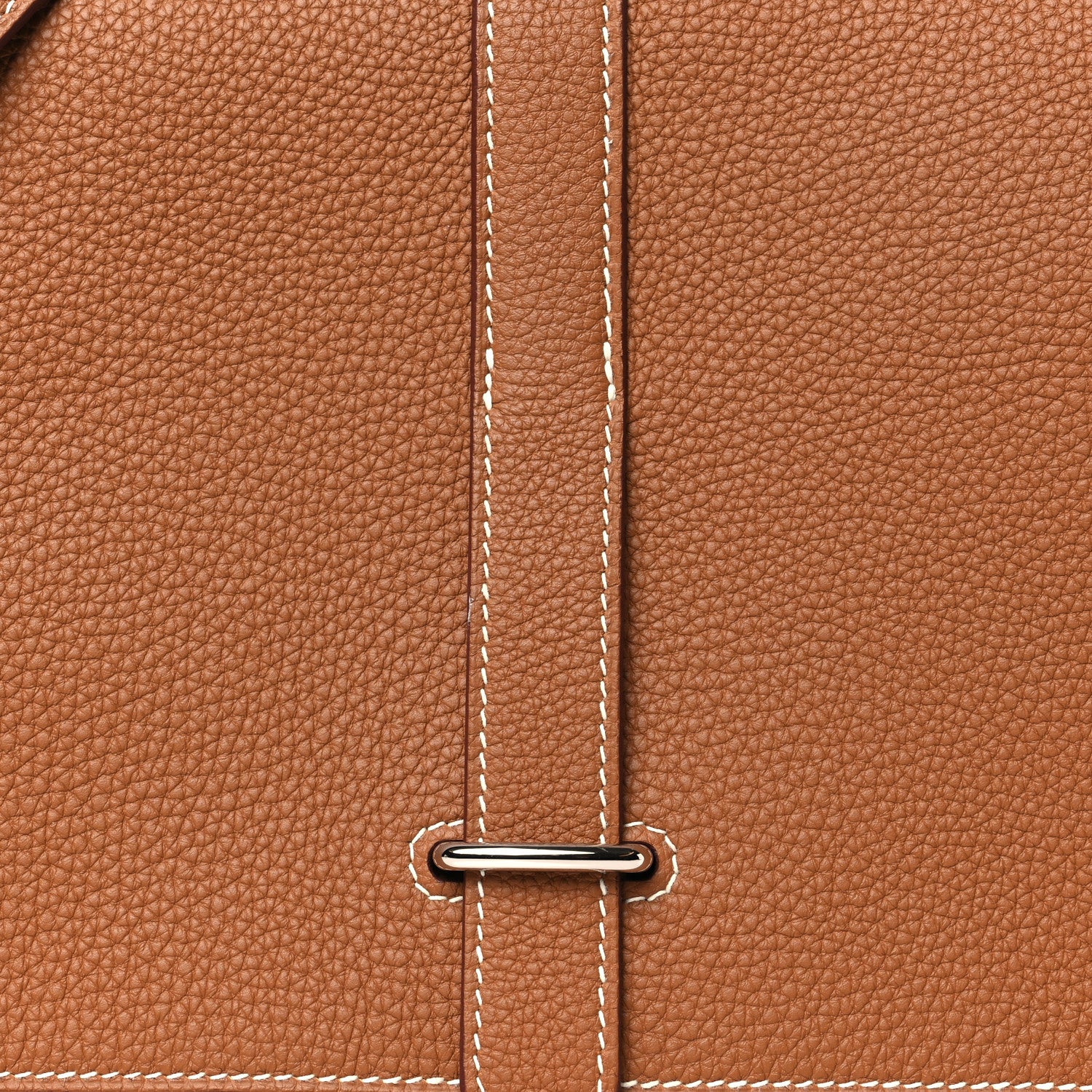 Hermes Togo Steve Light Messenger Gold 8 of 11