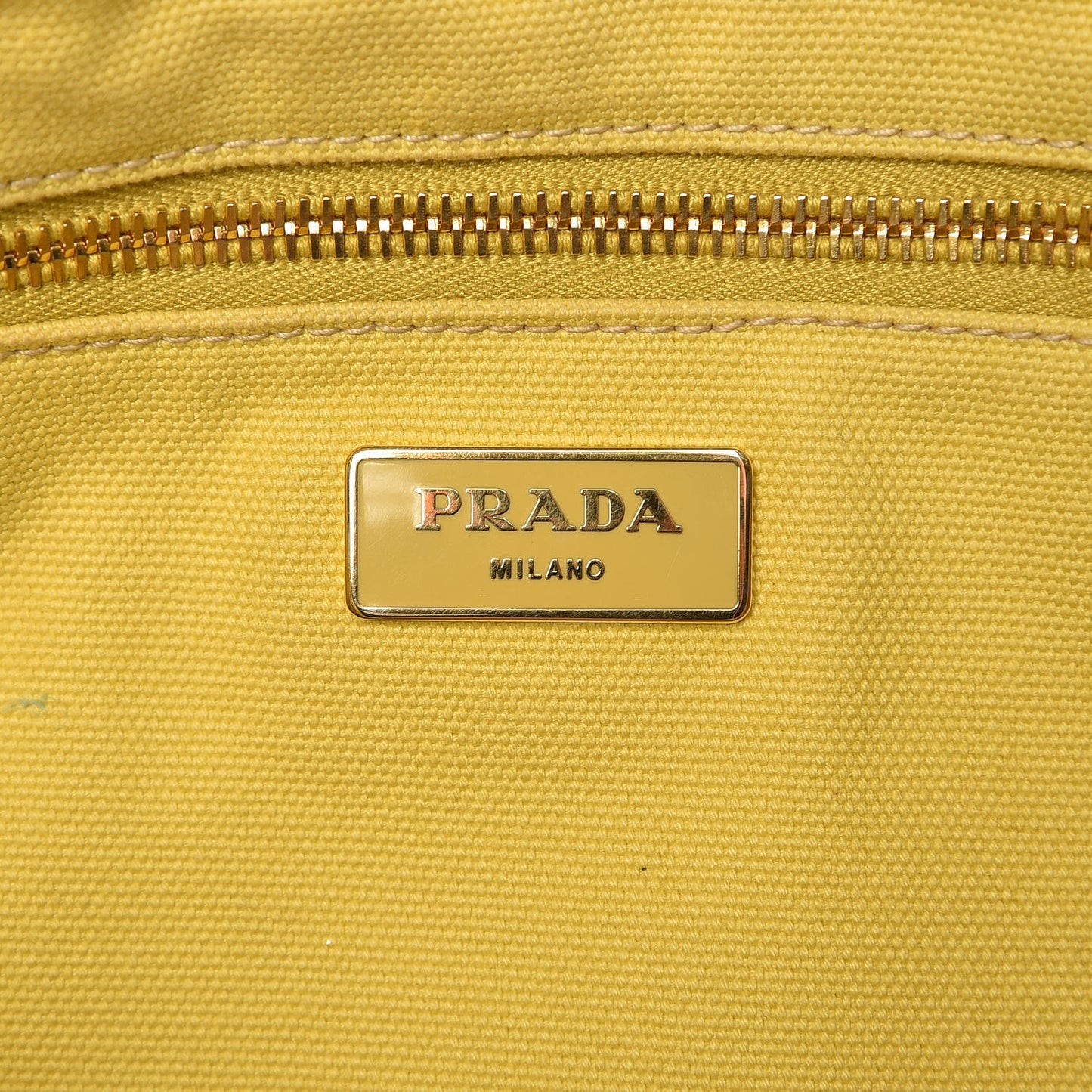 Canvas Canapa Logo Tote Yellow