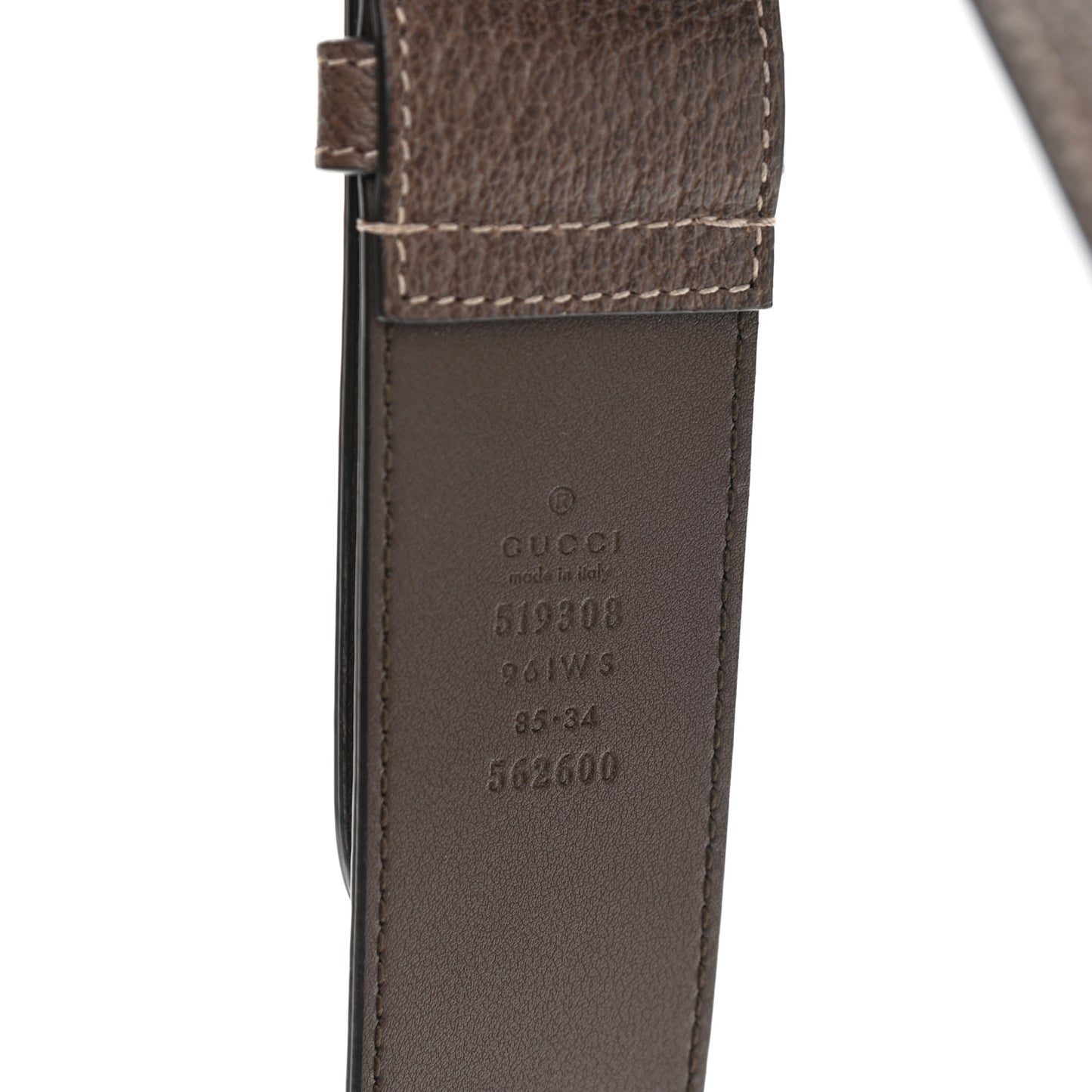 GG Supreme Monogram Web Ophidia Belted iPhone Case 85 34 Dark Brown