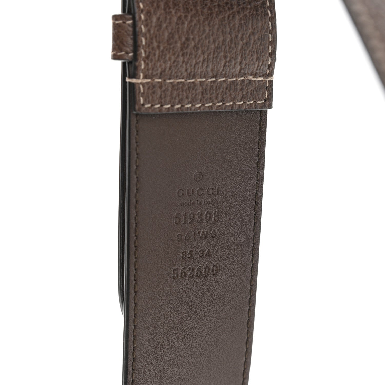Gucci GG Supreme Monogram Web Ophidia Belted iPhone Case 85 34 Dark Brown 8 of 11