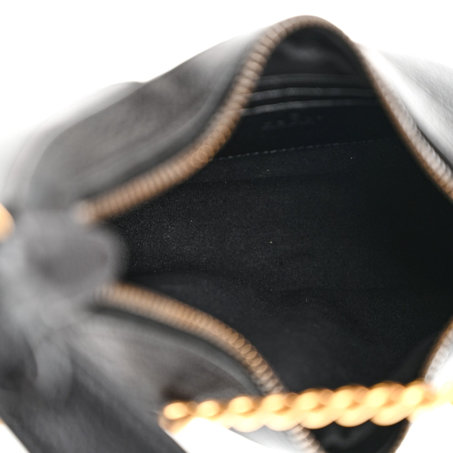 Goatskin Small Aphrodite Shoulder Bag Black