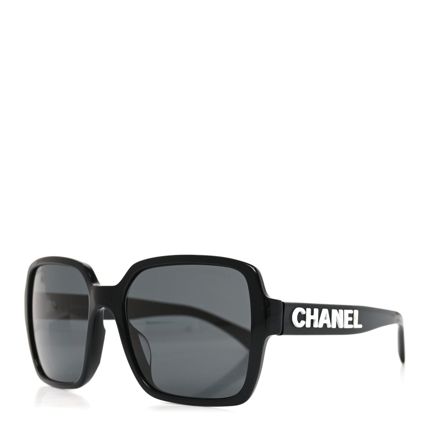 Acetate Square Sunglasses 5408-A Black