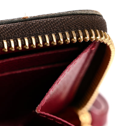 Louis Vuitton Monogram Clemence Wallet Fuchsia 7 of 10