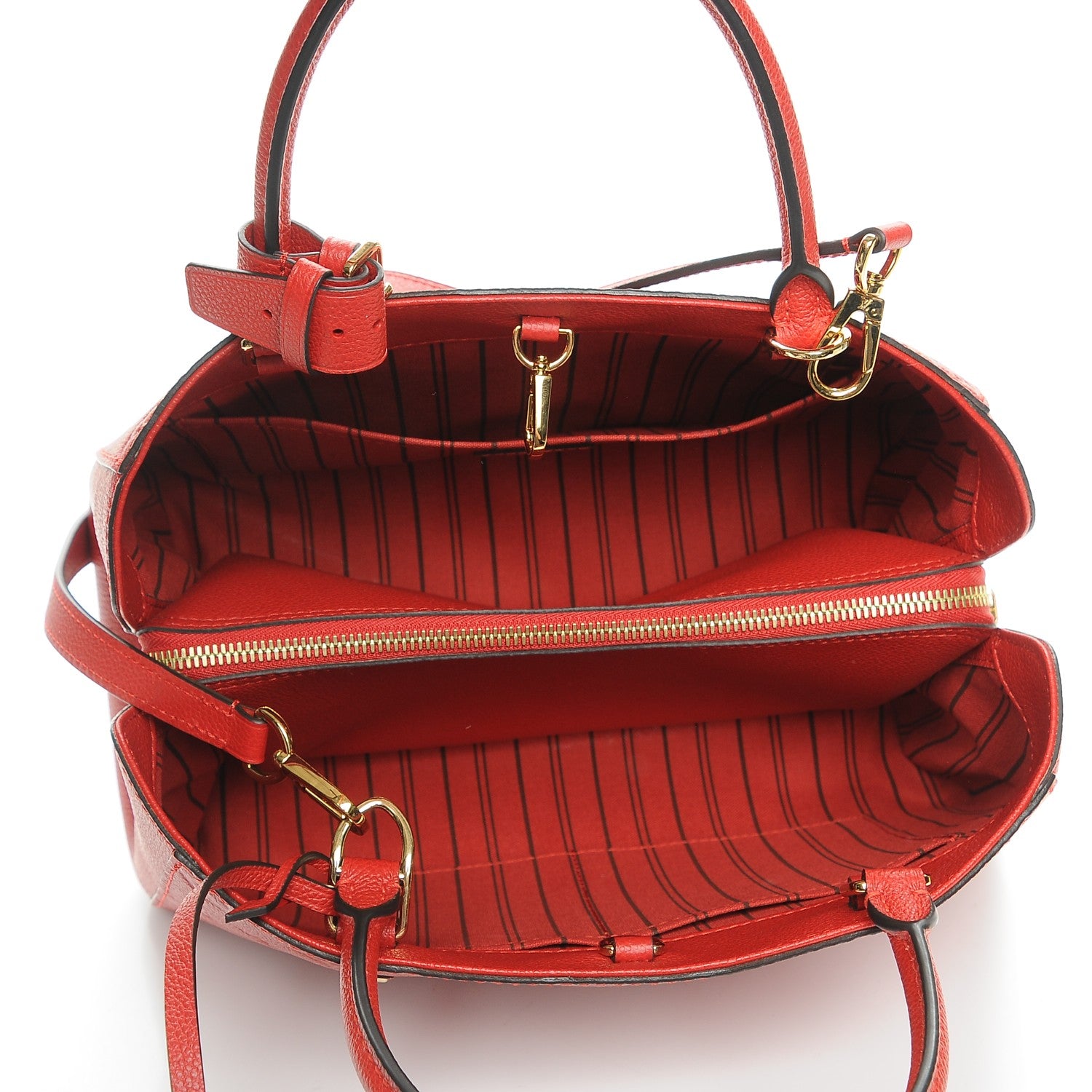 Louis Vuitton Empreinte Montaigne MM Cherry 6 of 8