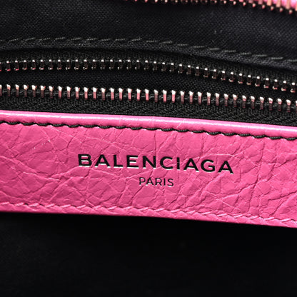 Balenciaga Agneau Classic Silver Hardware S City Flamingo 7 of 17