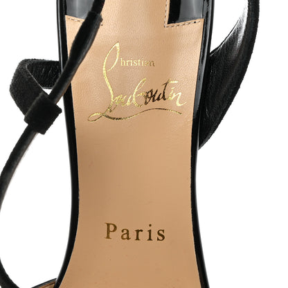 Christian Louboutin Nappa Patent Platina Pumps 38.5 Black 7 of 7