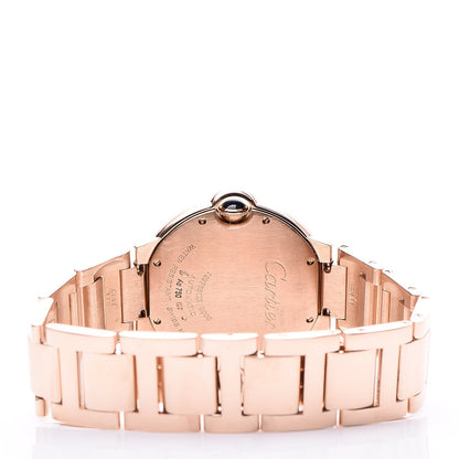 Cartier 18K Pink Gold 36mm Ballon Bleu De Automatic Watch 4 of 9