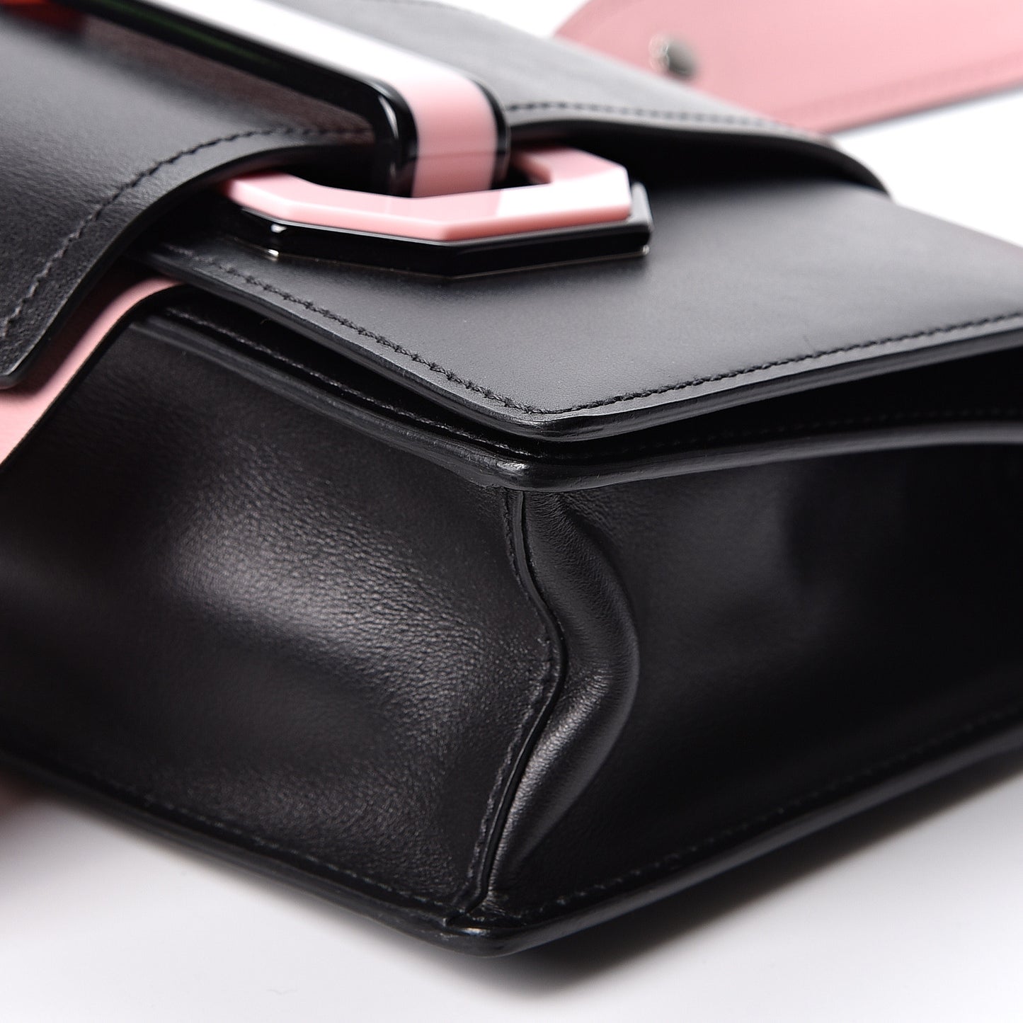 City Calf Plex Ribbon Bag Black Rosa