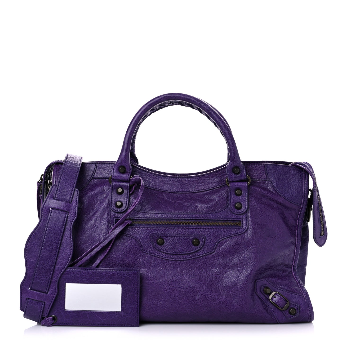 Agneau Classic Hardware City Dark Violet