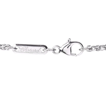Chopard 18K White Gold Happy Diamonds Floating Heart Pendant Necklace 4 of 4