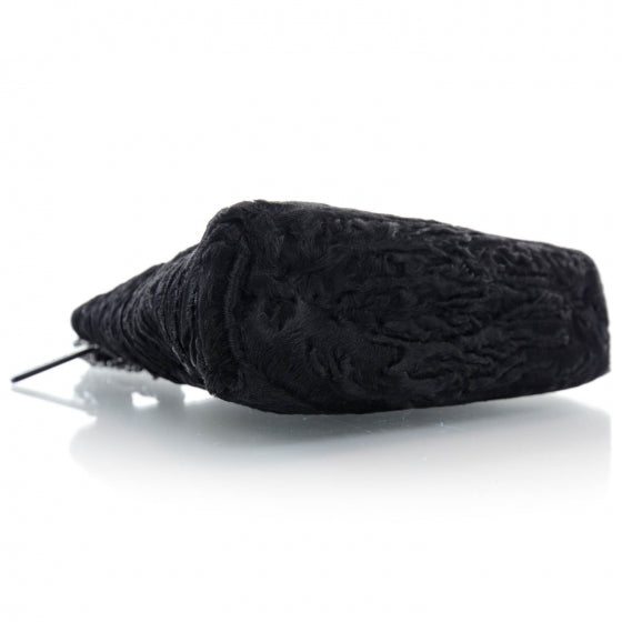 Chanel Persian Lamb Fur Tote Black 4 of 8