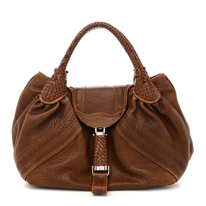 Fendi Nappa Nuvolata Spy Cognac 1 of 15
