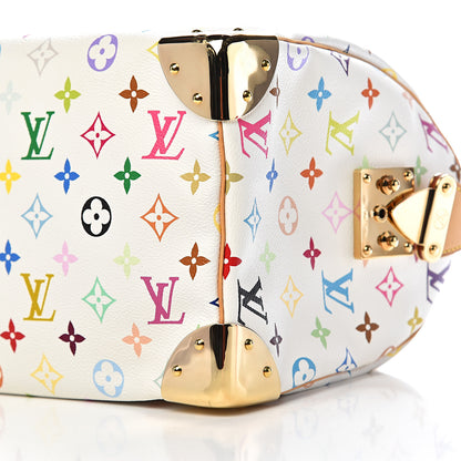 Louis Vuitton Monogram Multicolor Speedy 30 White 6 of 7