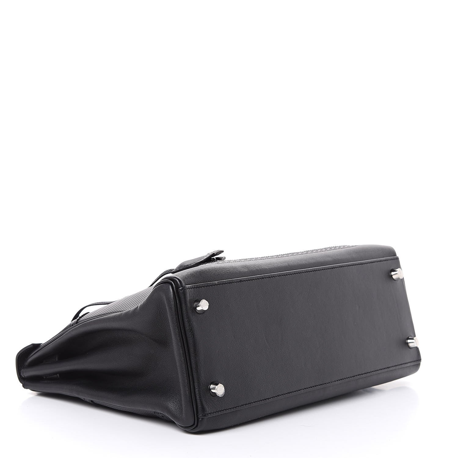 Hermes Swift Grain d'H Ghillies Kelly 32 Black 6 of 36