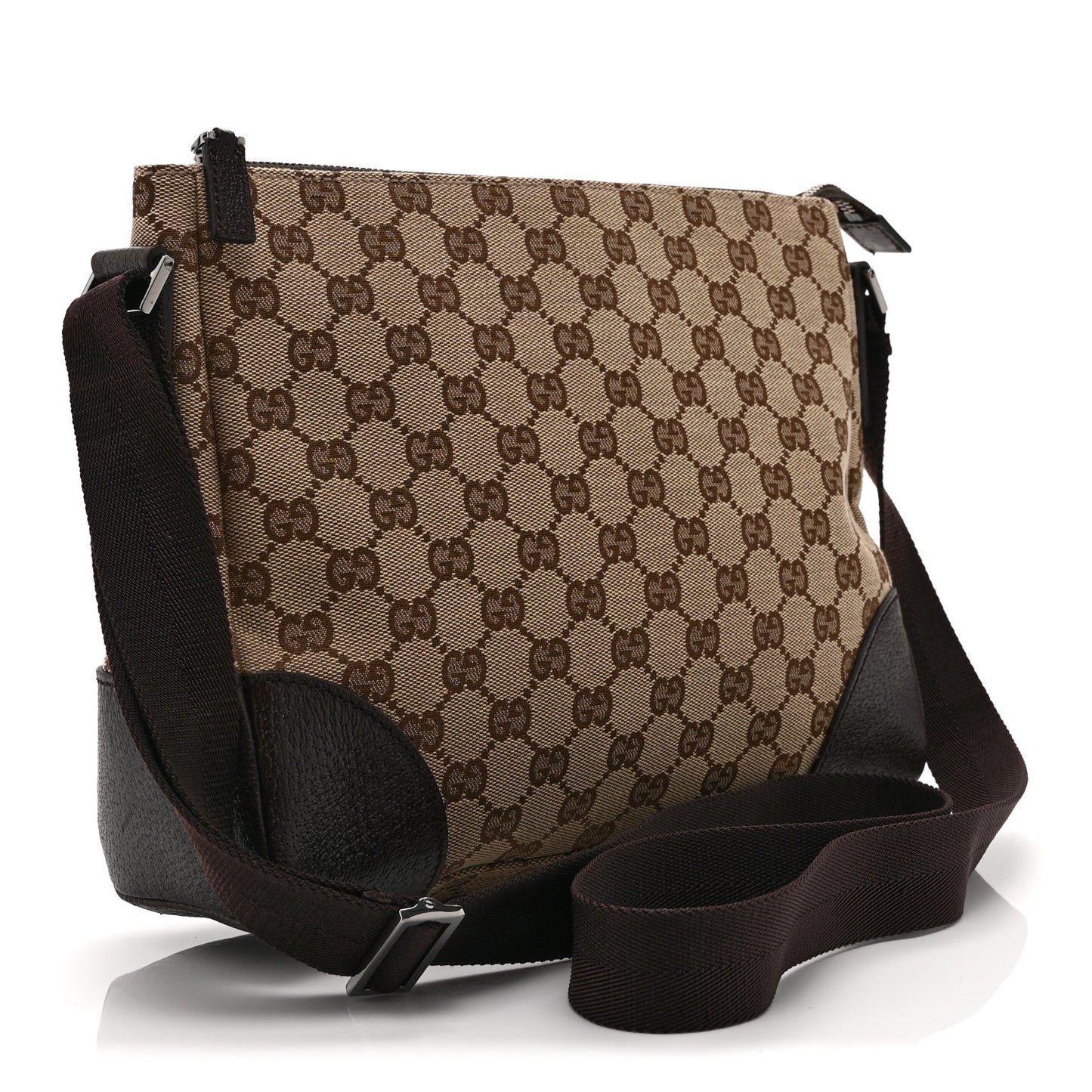 Monogram Joy Messenger Bag Dark Brown