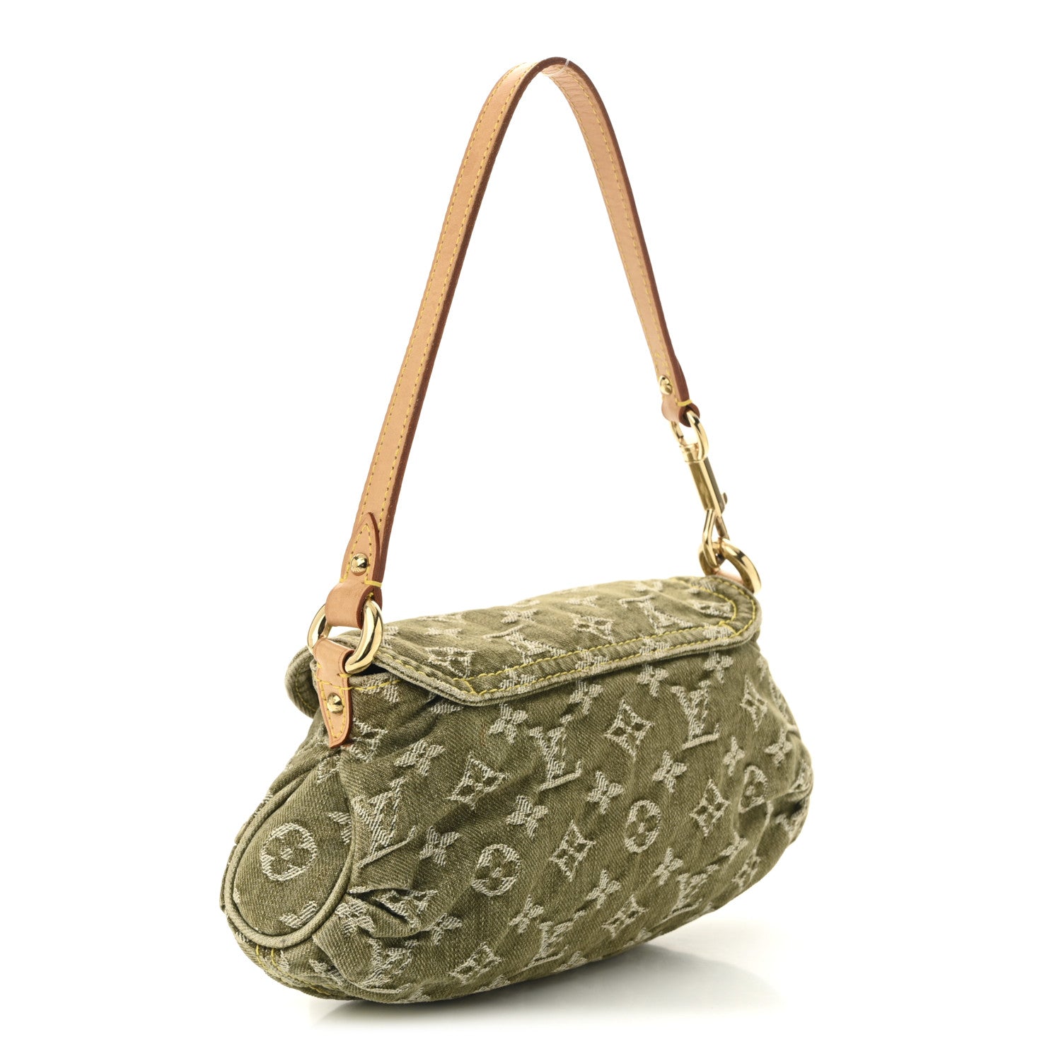 Louis Vuitton Monogram Denim Mini Pleaty Lichen 3 of 9