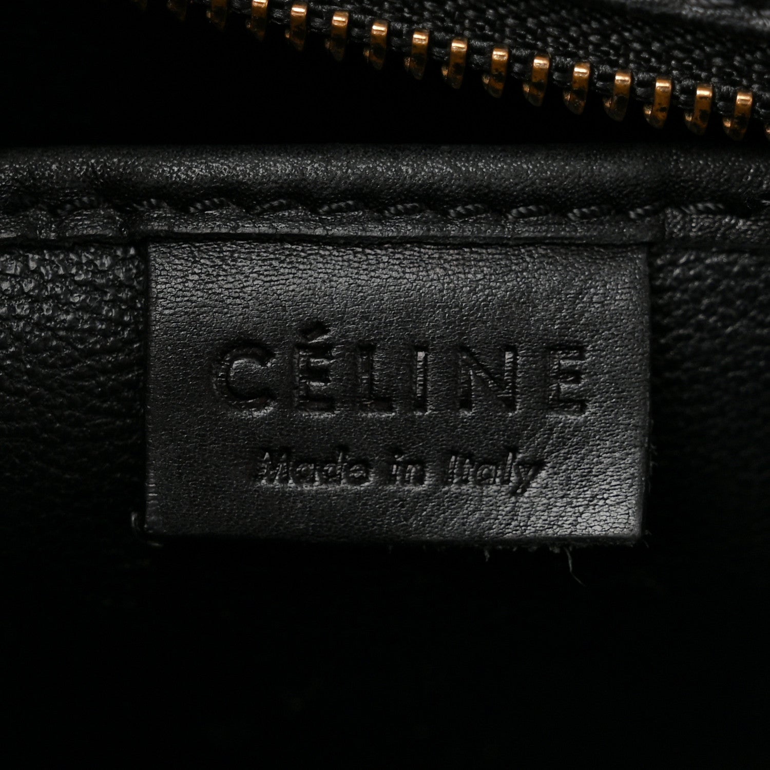 Celine Elephant Calfskin Suede Tri-color Nano Luggage Sand 6 of 13