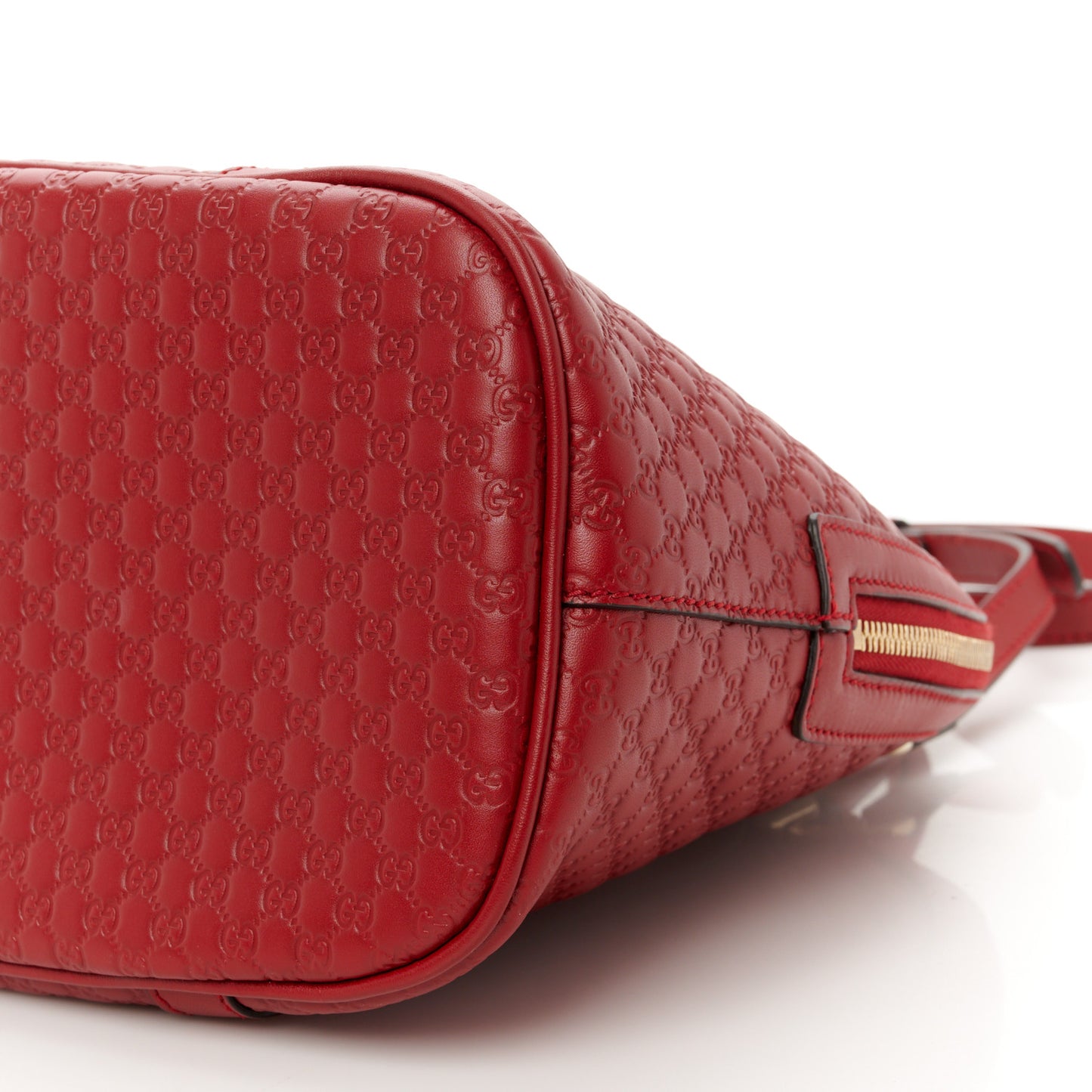 Microguccissima Medium Dome Bag Red