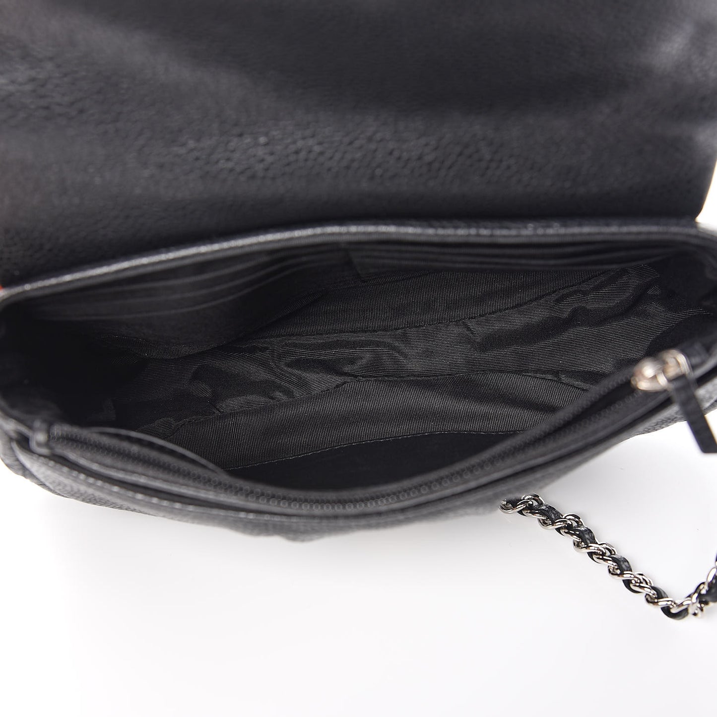 Caviar Half Moon Wallet On Chain WOC Black